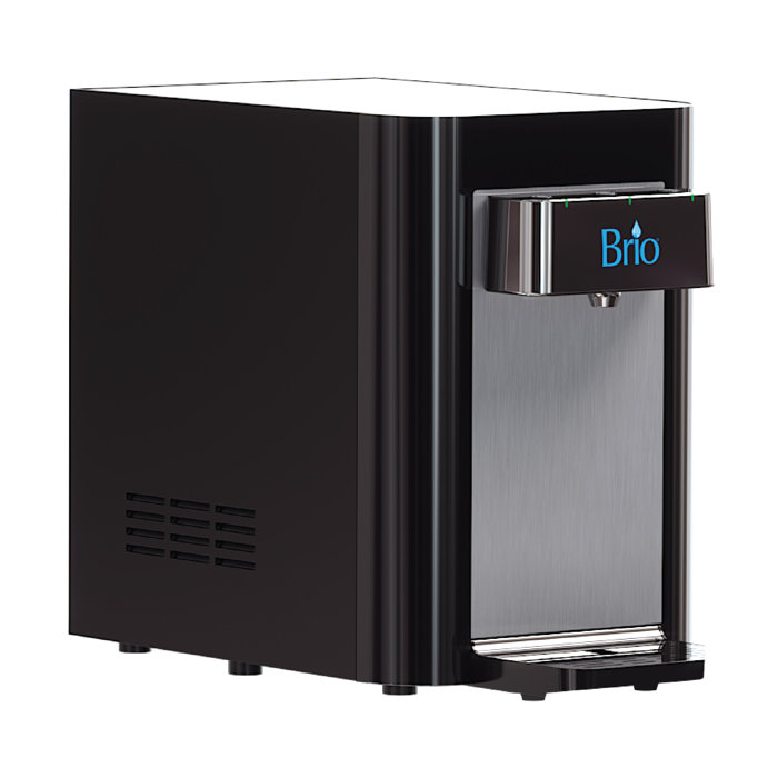 Brio Countertop Bottleless Electric Water Cooler with Hot, Cold, and Room Temperature Options in